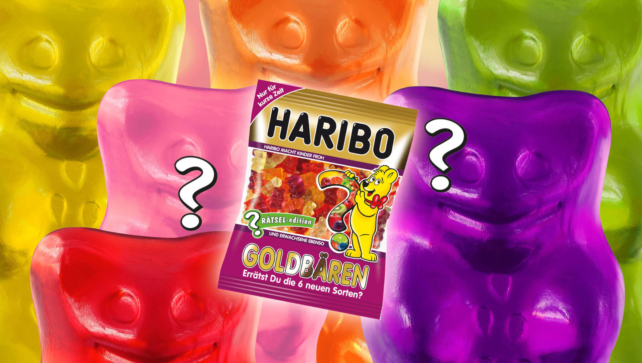 HARIBO GOLDBÄREN RÄTSELEDITION Verkaufsförderung mit Geschmack