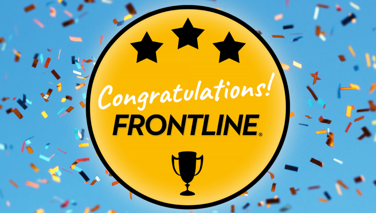 Brand of the Year - Congratulations FRONTLINE